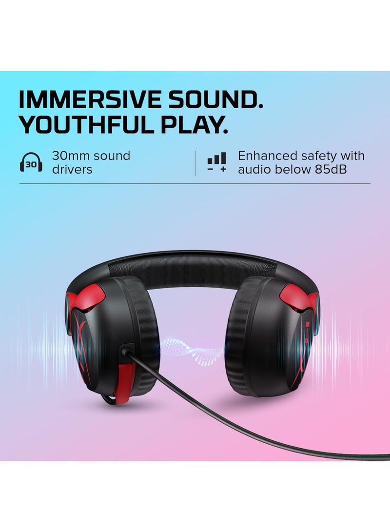 Cloud Mini Wired Headset - Black/Red
