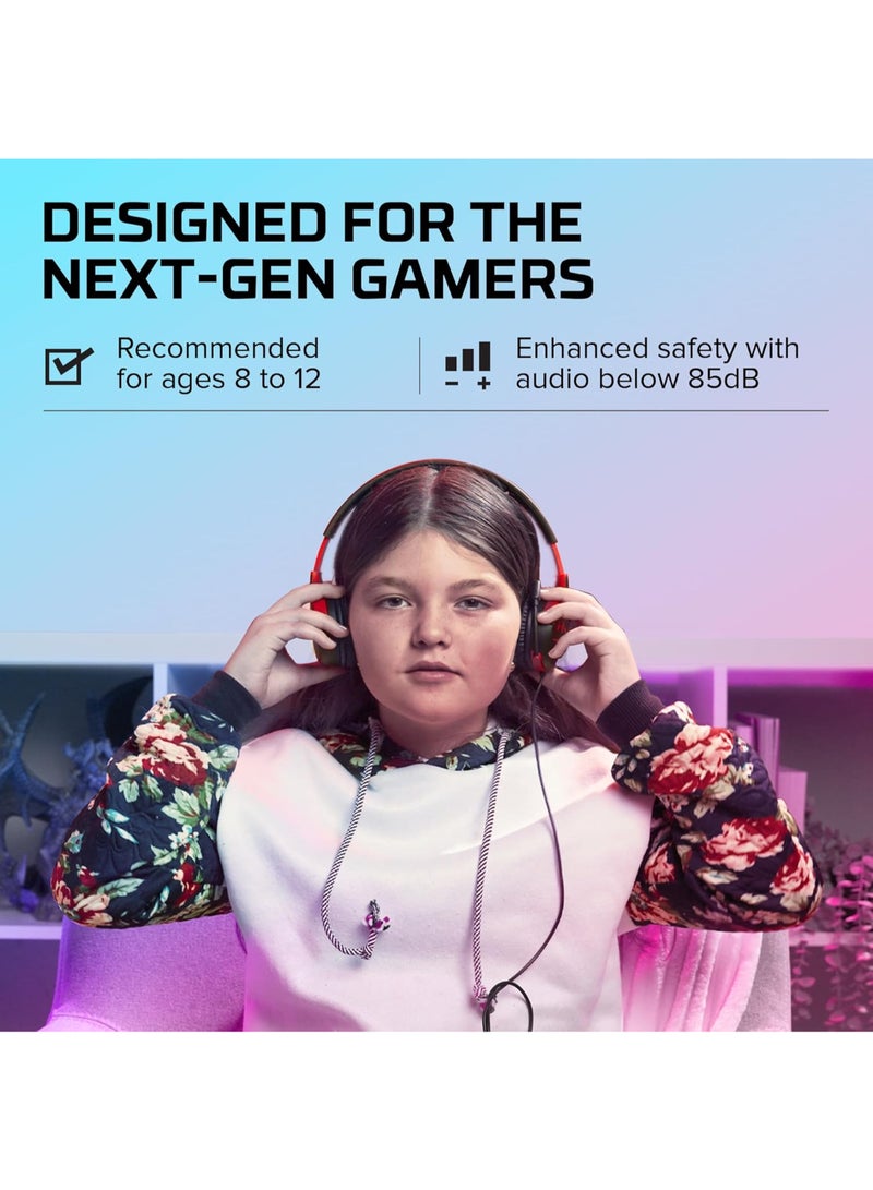 Cloud Mini Wired Headset - Black/Red