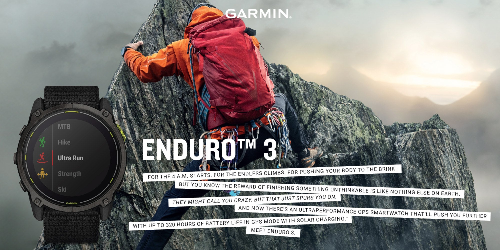 Enduro 3 - 51MM - Up To 36 Days Battery Life - 1.4