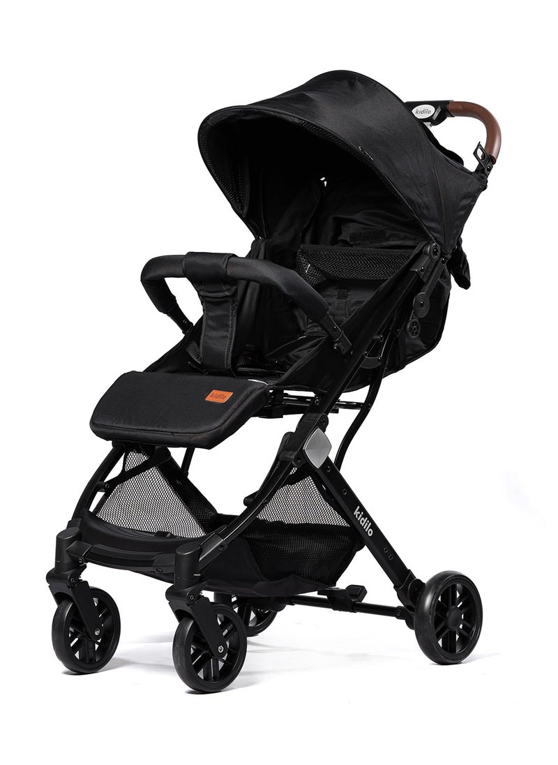 Premium Foldable Baby Stroller | Lightweight, Portable Design | Four-Wheel Stroller for Newborns and Infants