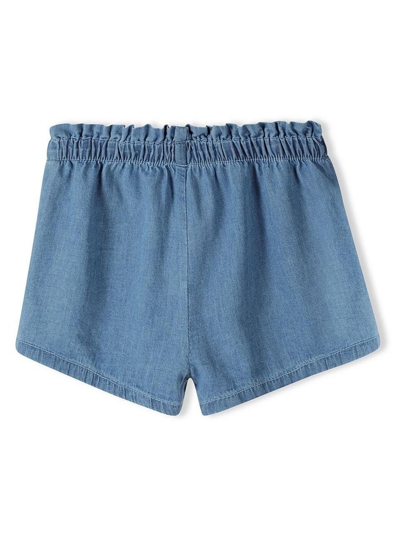 Kids Girls Chambray Top And Short Set