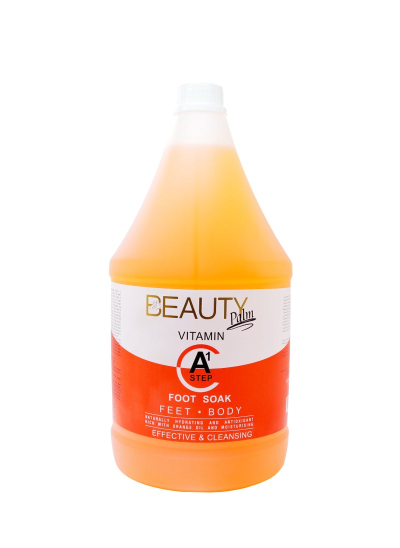 Beauty Palm Foot Soak Vitamin C 3.78ltrs