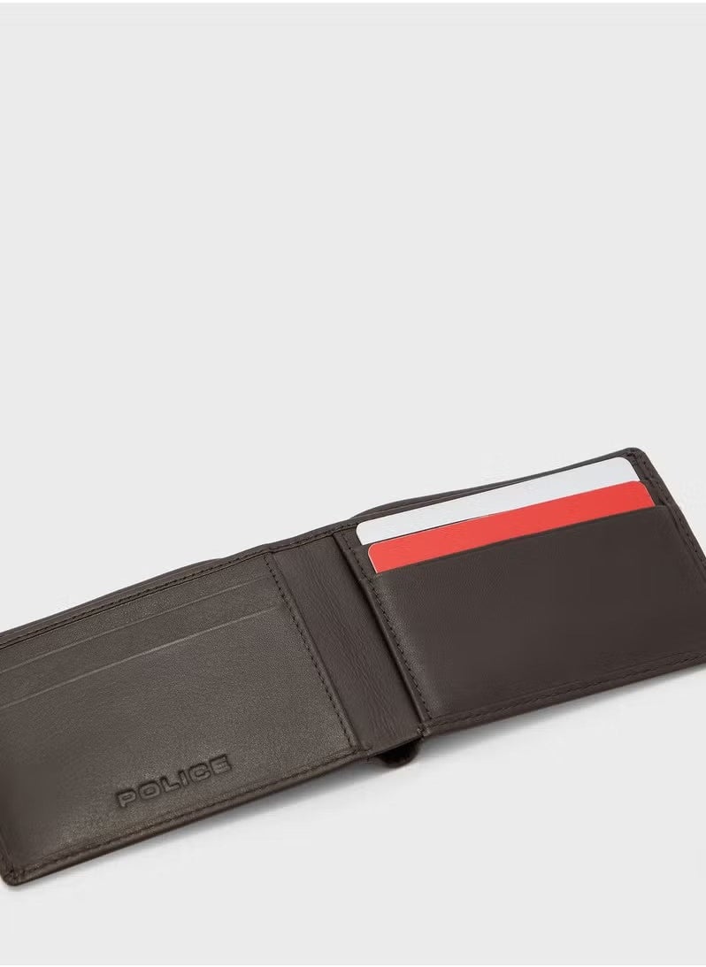 Nest Men's Wallet, Brown Genuine Textured Leather, Multiple Card Slots & Bill Compartment