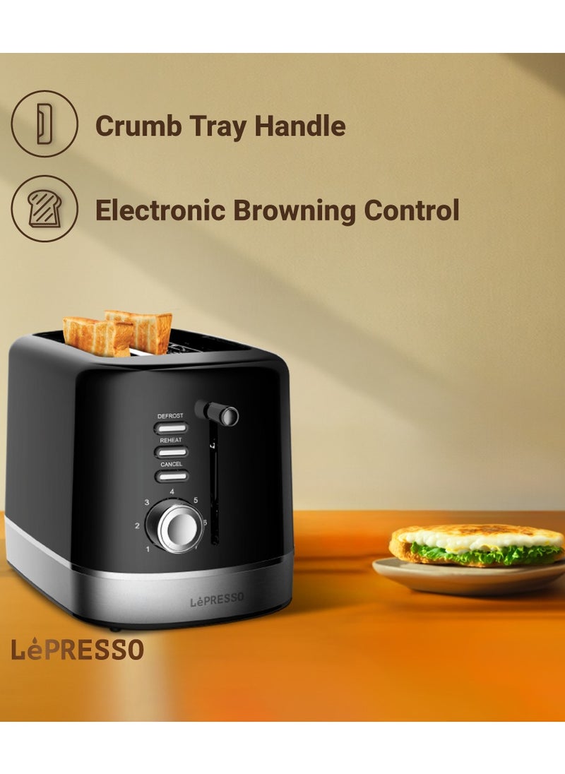 3 in 1 Breakfast Set with 1.7L Electric Kettle and 2 Slice Toaster and 1.5L Drip Coffee Machine / Coffee Maker- Black