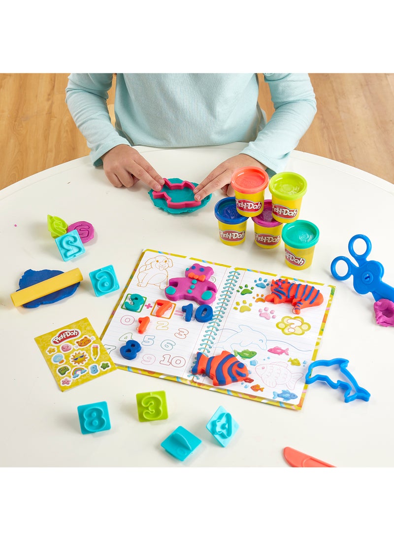 School Activities Set, Preschool Toys for Kids 3 Years and Up, Back to School Classroom Gifts