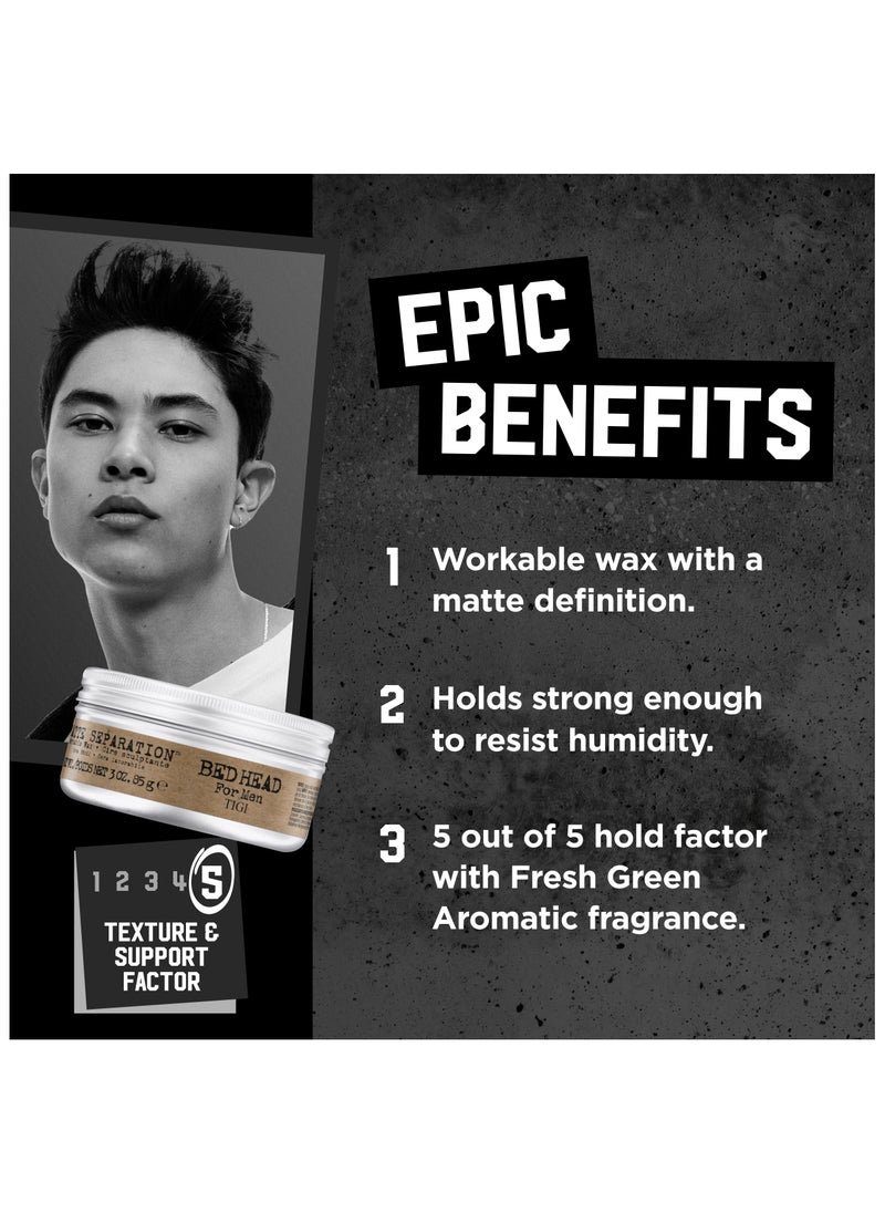 Men Matte Separation Wax - 2 Pack