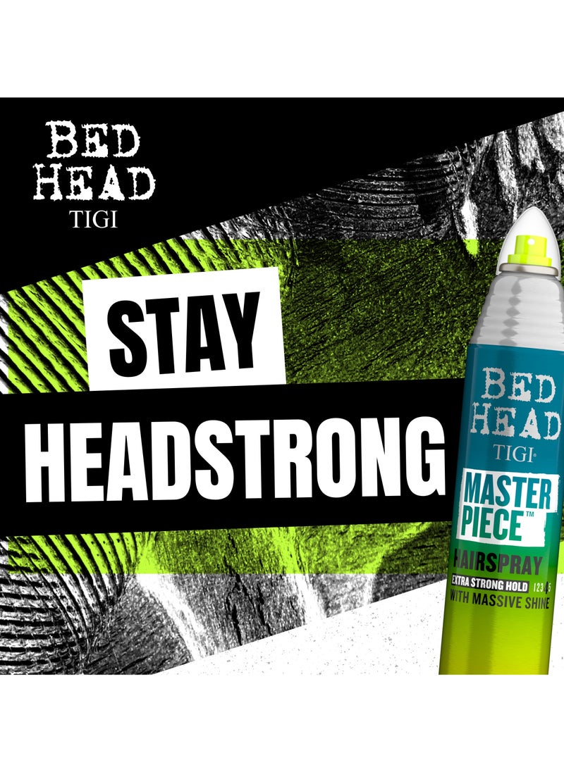 Masterpiece Hairpsray Extra Strong Hold with Massive Shine - 3 Pack