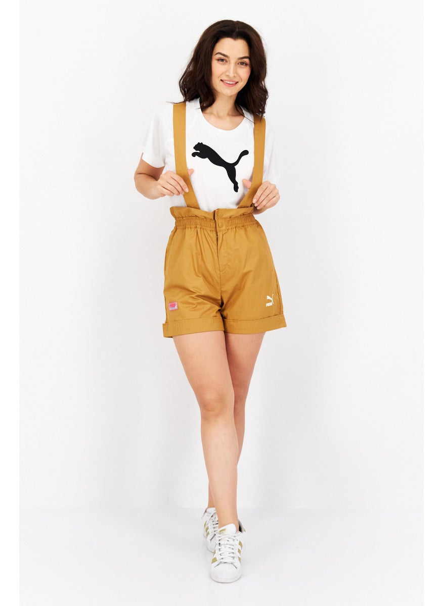 Women Sportswear Fit Outdoor Jumper, Brown