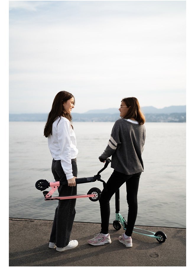 Micro - Kickboard Sprite Deluxe Scooter - Neon Rose | Scooters | Scooter for Boys | Scooter for Kids | Kids Scooter | Outdoor Scooter| Ride on Scooter | Scooter for Girls