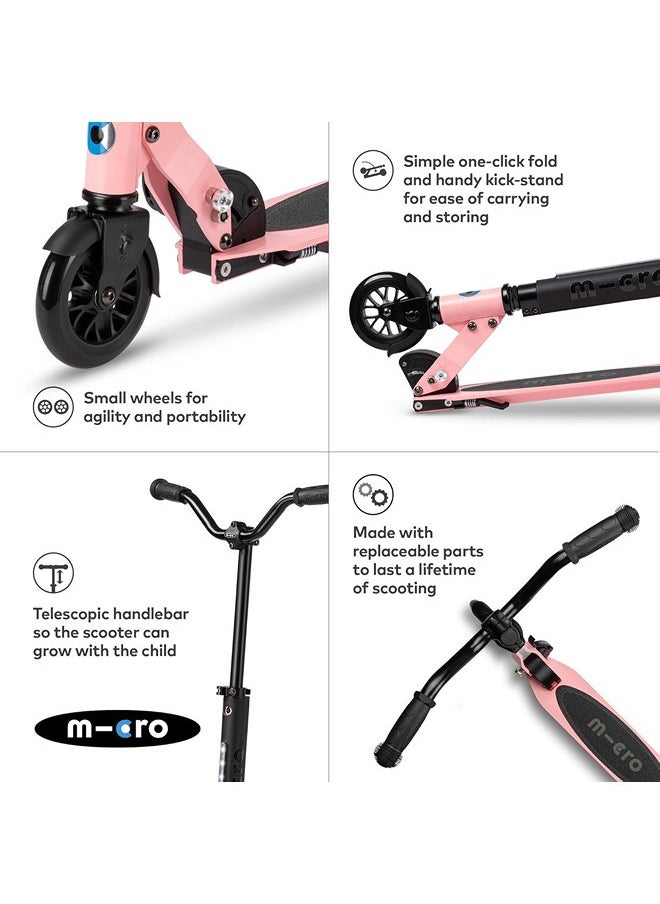 Micro - Kickboard Sprite Deluxe Scooter - Neon Rose | Scooters | Scooter for Boys | Scooter for Kids | Kids Scooter | Outdoor Scooter| Ride on Scooter | Scooter for Girls