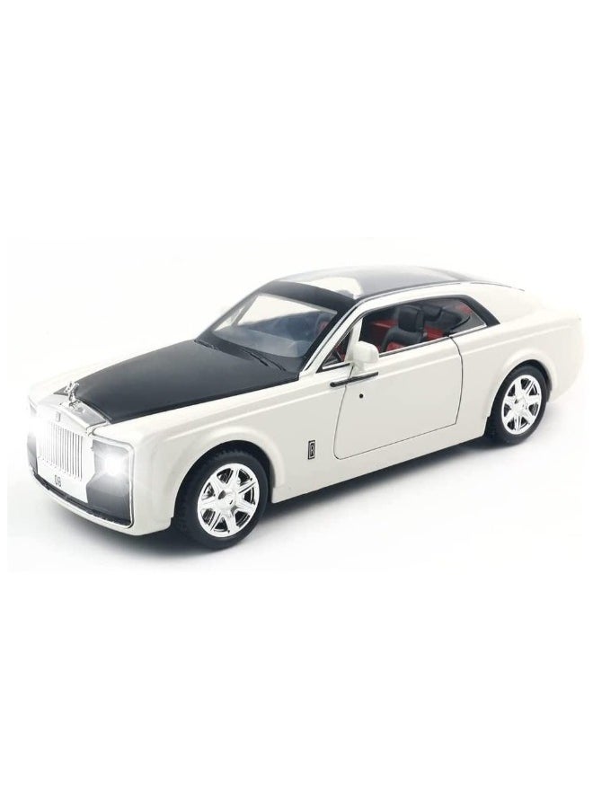 1:24 Rolls-Royce Sweptail Model Car – Zinc Alloy Pull Back Toy with Sound & Light, Exquisite Collectible Car for Kids & Adults, Luxury Gift for Boys & Girls