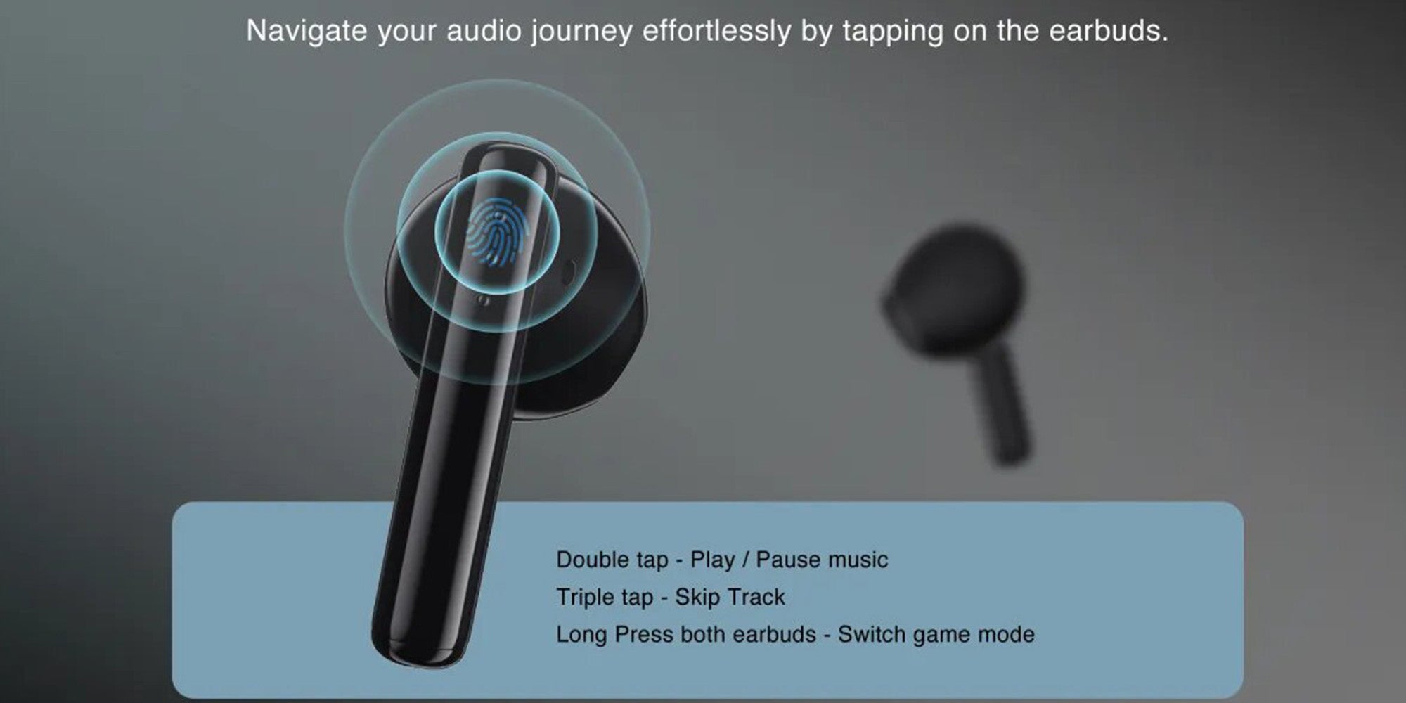 Black Shark Lucifer T9 With Low-Latency Gaming Mode, In-ear & Comfort Fit, Active Noise Cancellation and 40 Hours Battery Life, 5.3 Bluetooth - Green