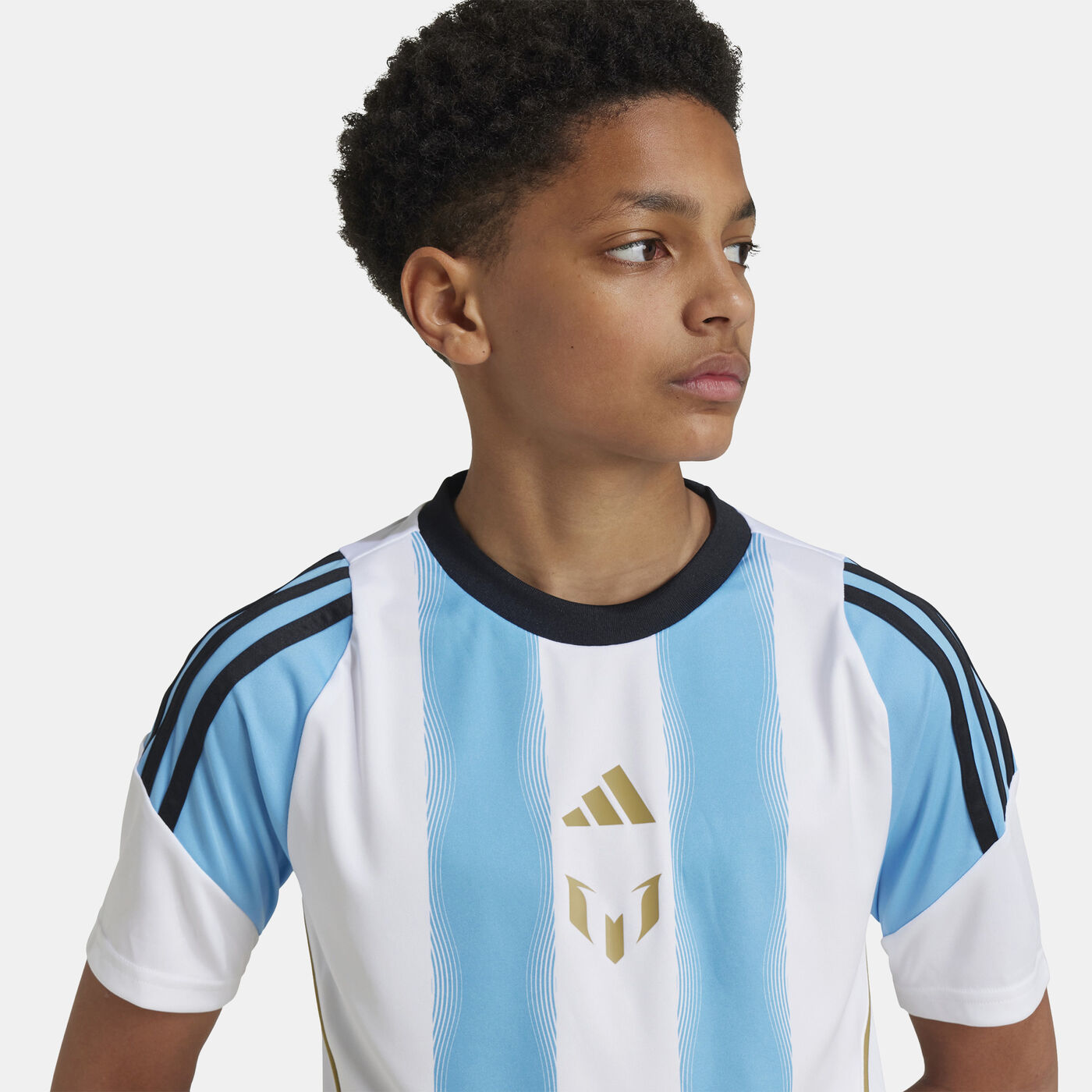 Kids' Messi Training Football Top