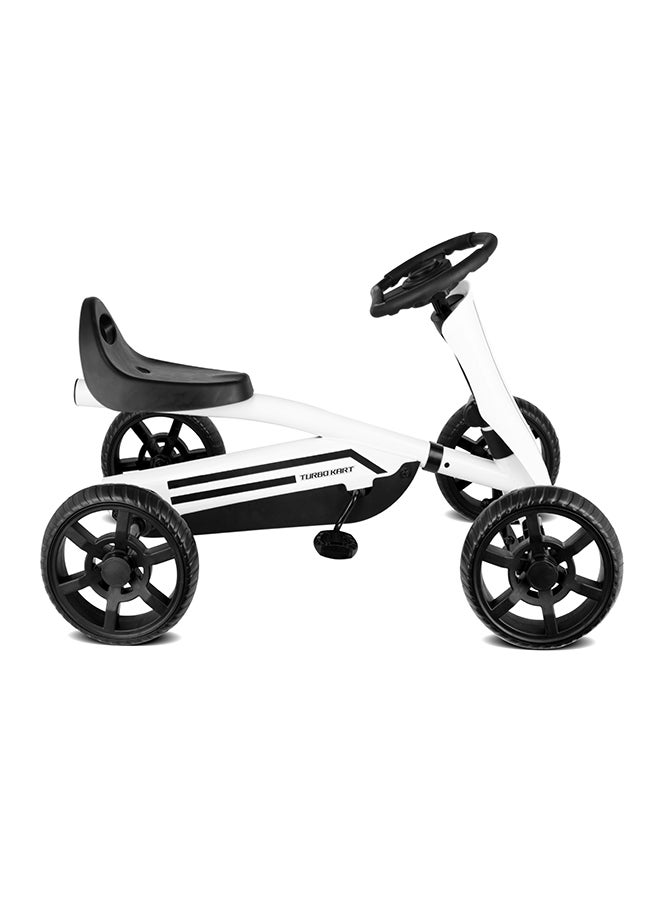 Turbo Kart Pedal Car,Go Kart, Toddler Ride On Toys For Boys And Girls, Go Kart, Outdoor Toys, Beats Every Tricycle