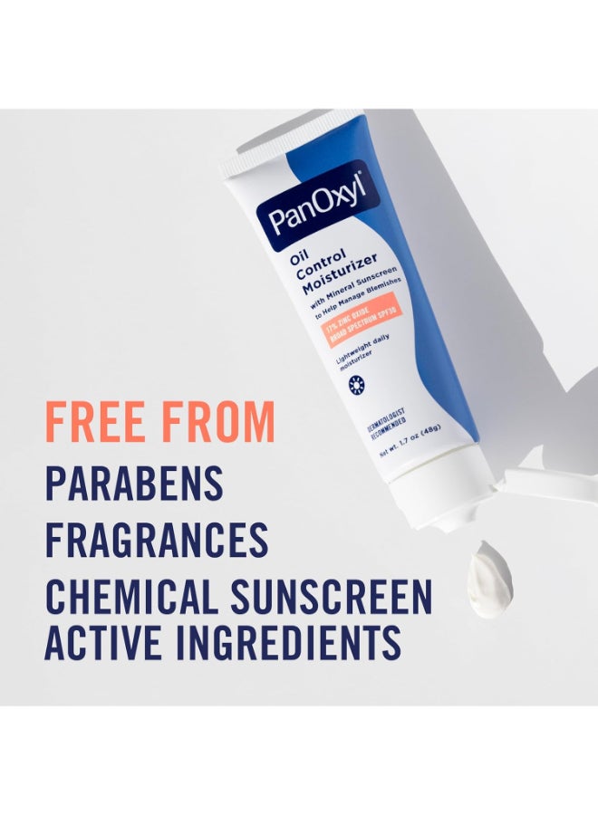 Oil Control Moisturizer SPF30, 48grams