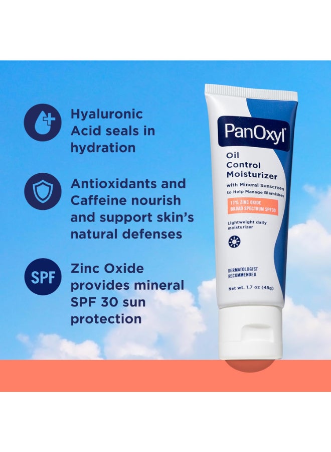 Oil Control Moisturizer SPF30, 48grams