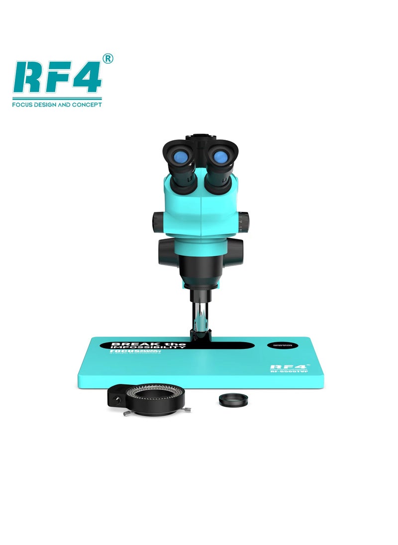 RF4 RF-6565 PRO HD Trinocular Stereo Microscope 6.5X-65X