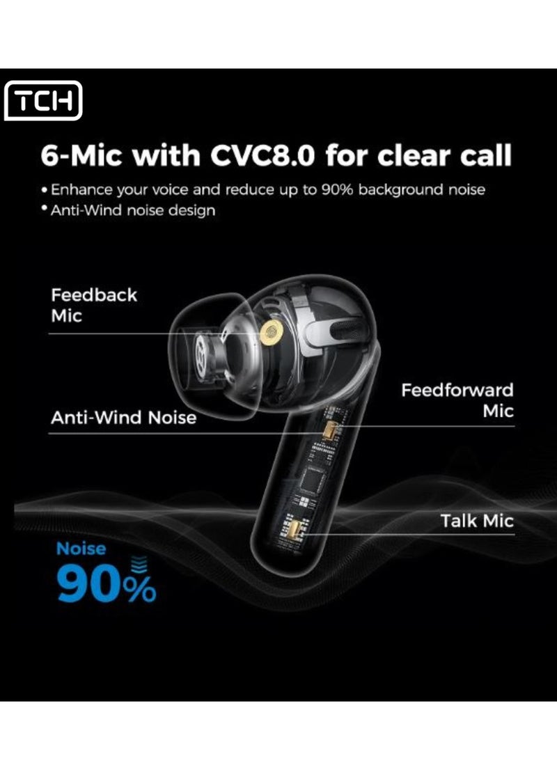 Wireless Earbuds Noise Cancellation– Hybrid 6