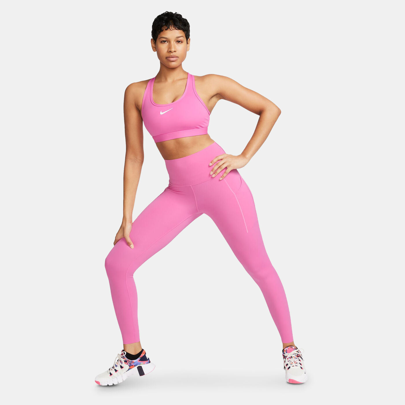 Women's Dri-FIT Swoosh Medium-Support Training Sports Bra