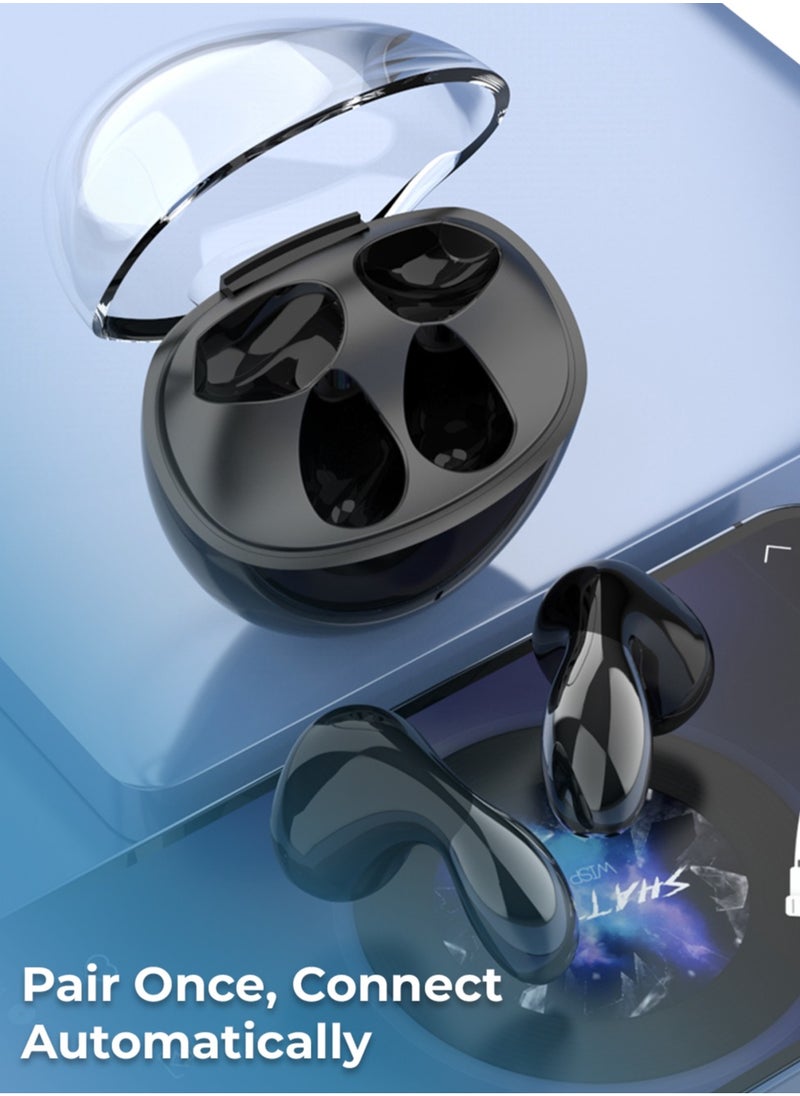 A29 True Wireless Earbuds: Bluetooth 5.0, Noise Cancellation, 28-Hour Playtime, Touch Controls, Water-Resistant, High-Fidelity Sound.