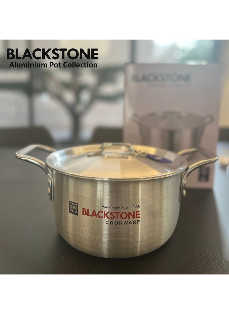 Aluminum Cooking Pot with Handle and Lid 28CM - 8.5L