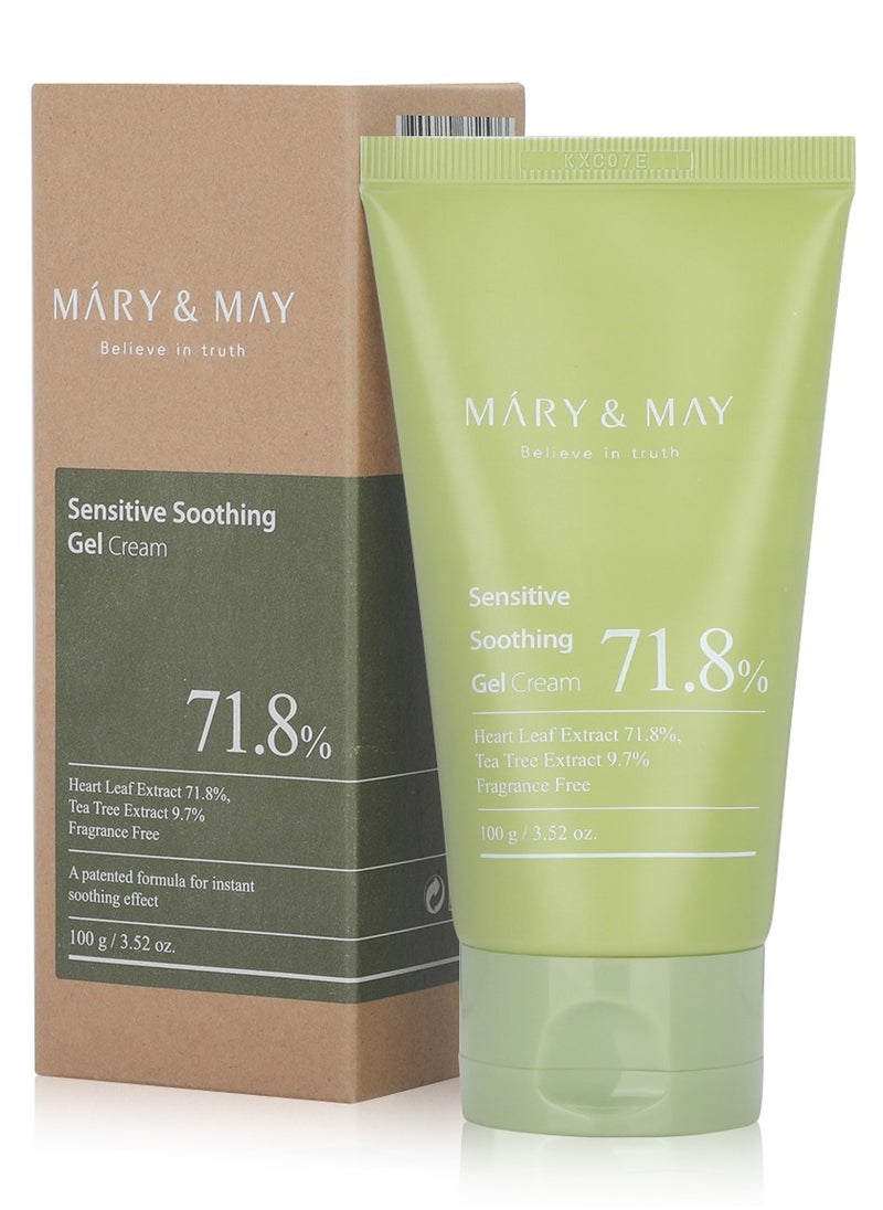 Sensitive Soothing Gel Cream, 3.52 oz Packaging May Vary