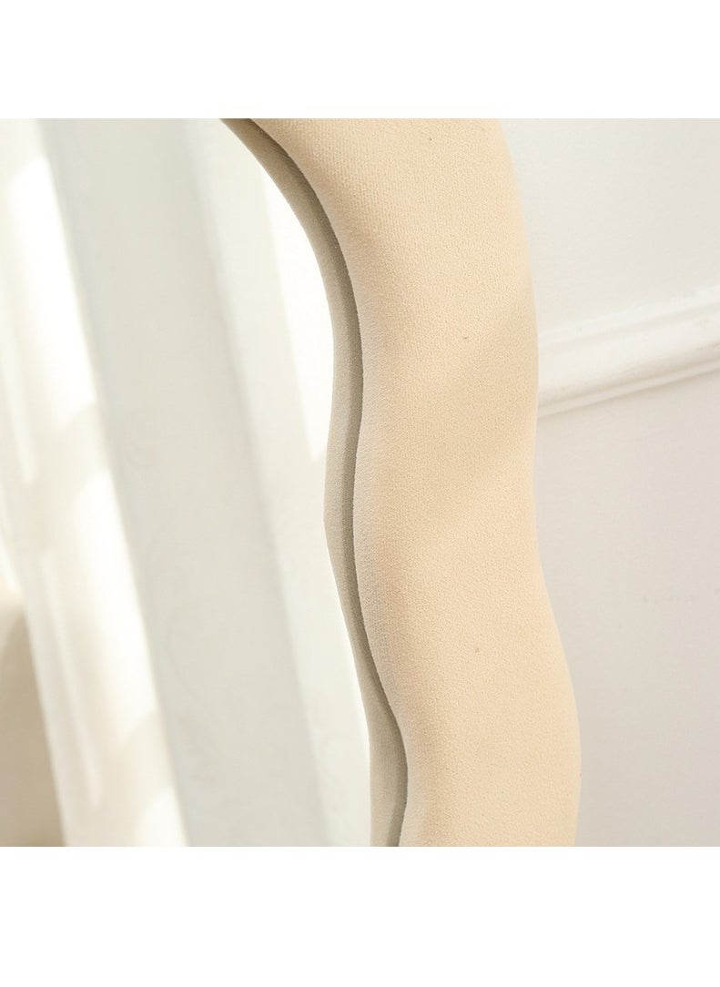 150X45CM Wavy Floor Mirror,Full Length Mirror, Arched Standing Mirror Full Length, Cloud Shaped Flannel Wall Mirror, Dressing Body Mirror Hanging or Leaning Against Wall for Bedroom