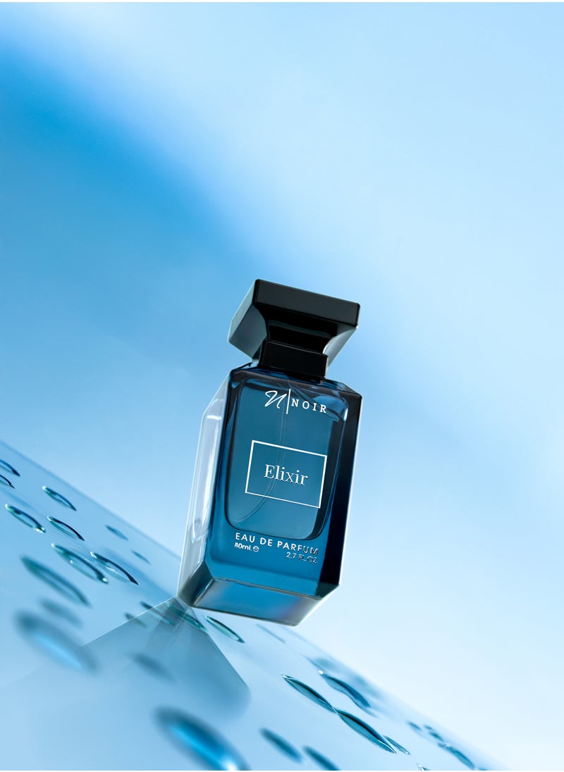 Elixir – Fresh Spicy Perfume for Men with Lemon, Lavender & Amber Notes | Long Lasting EDP - 80 ml