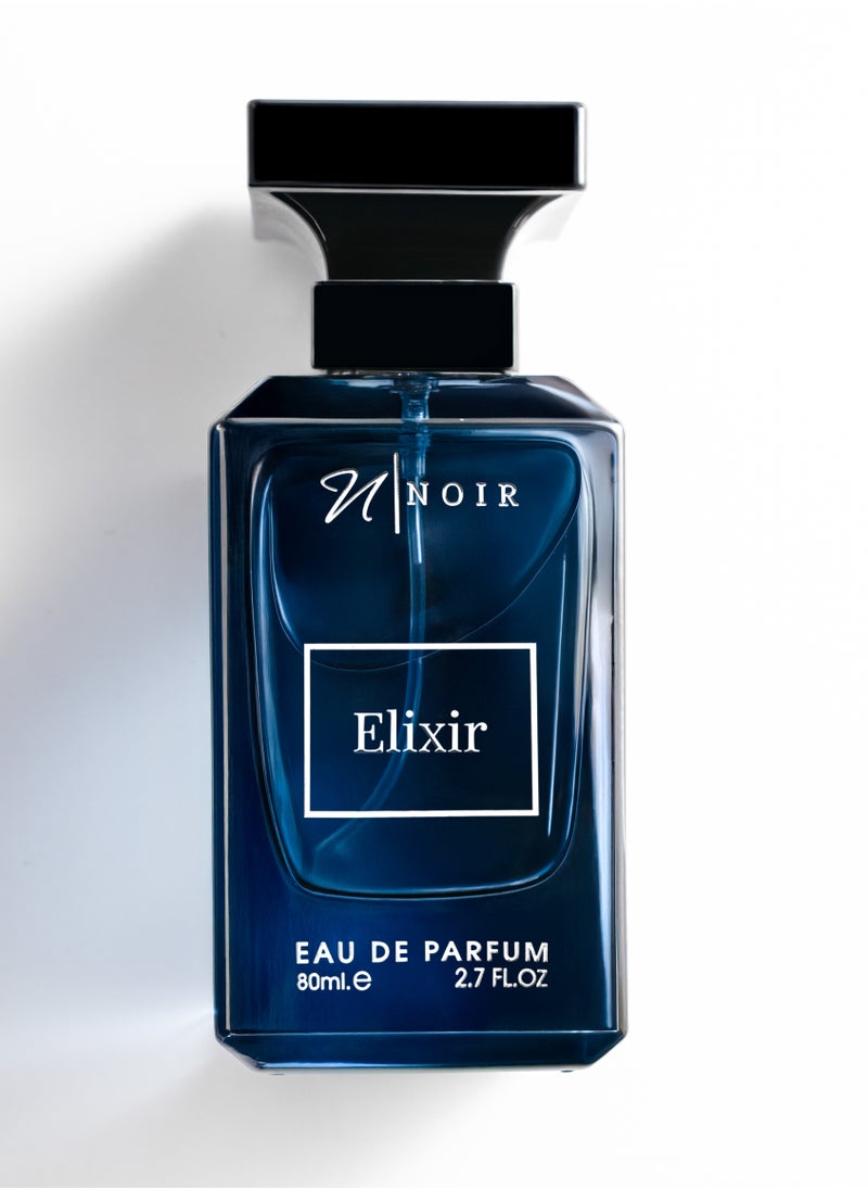 Elixir – Fresh Spicy Perfume for Men with Lemon, Lavender & Amber Notes | Long Lasting EDP - 80 ml