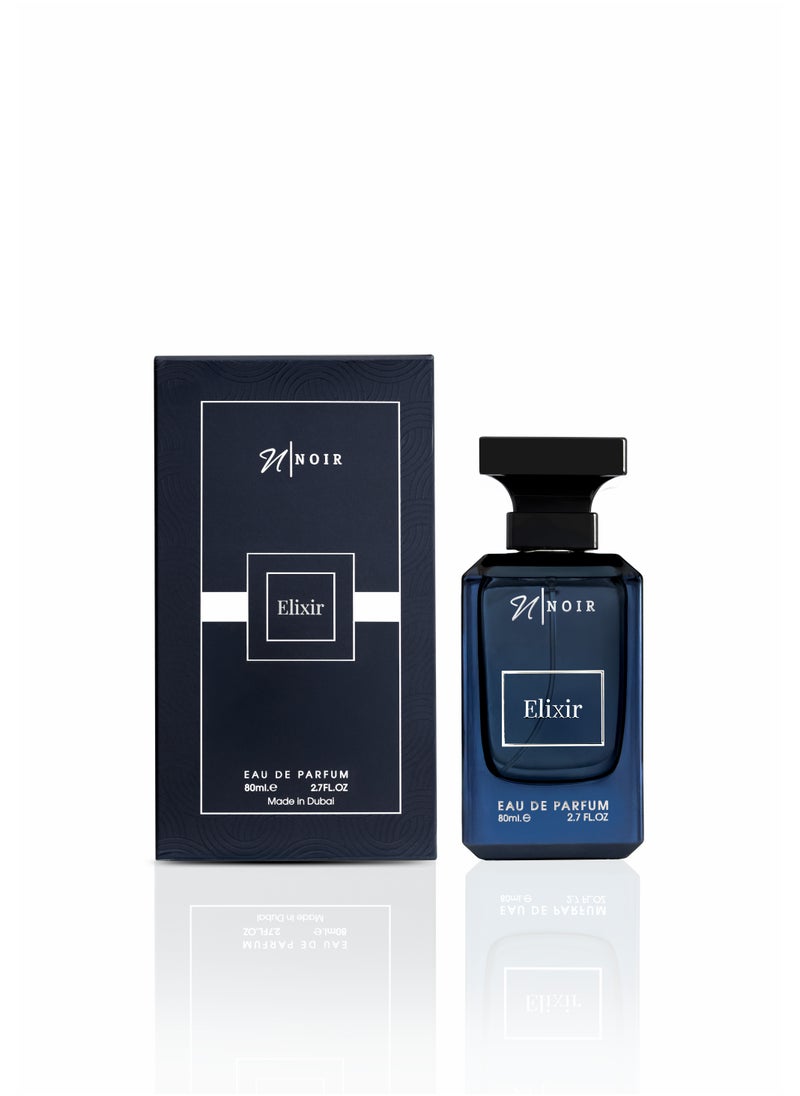 Elixir – Fresh Spicy Perfume for Men with Lemon, Lavender & Amber Notes | Long Lasting EDP - 80 ml