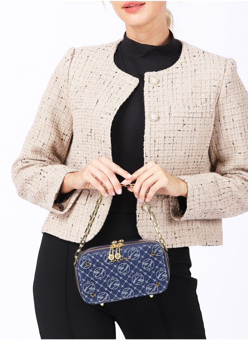 New Arrival Women's Luxury Handbags 2pcs Bag Set With Coin Purse Free Elegant Ladies Crossbody Bag Shoulder Bag Gifts For Women