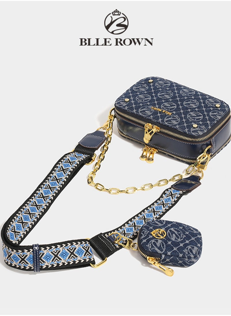 New Arrival Women's Luxury Handbags 2pcs Bag Set With Coin Purse Free Elegant Ladies Crossbody Bag Shoulder Bag Gifts For Women