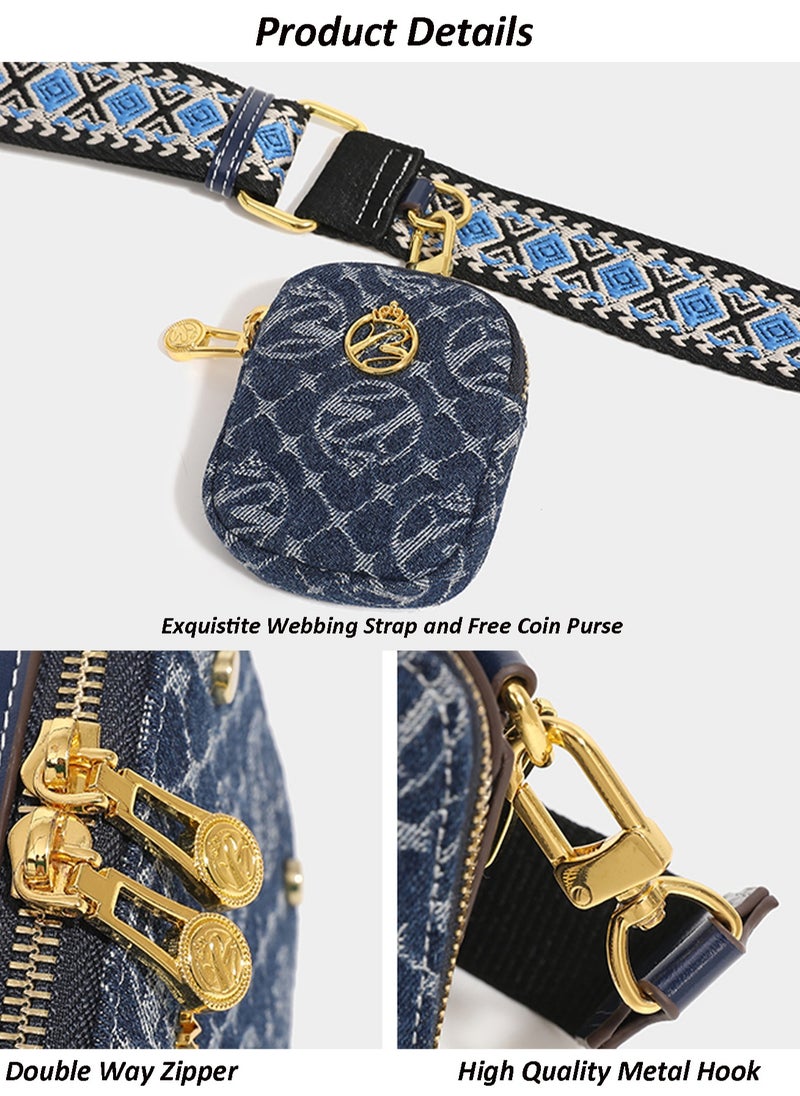 New Arrival Women's Luxury Handbags 2pcs Bag Set With Coin Purse Free Elegant Ladies Crossbody Bag Shoulder Bag Gifts For Women