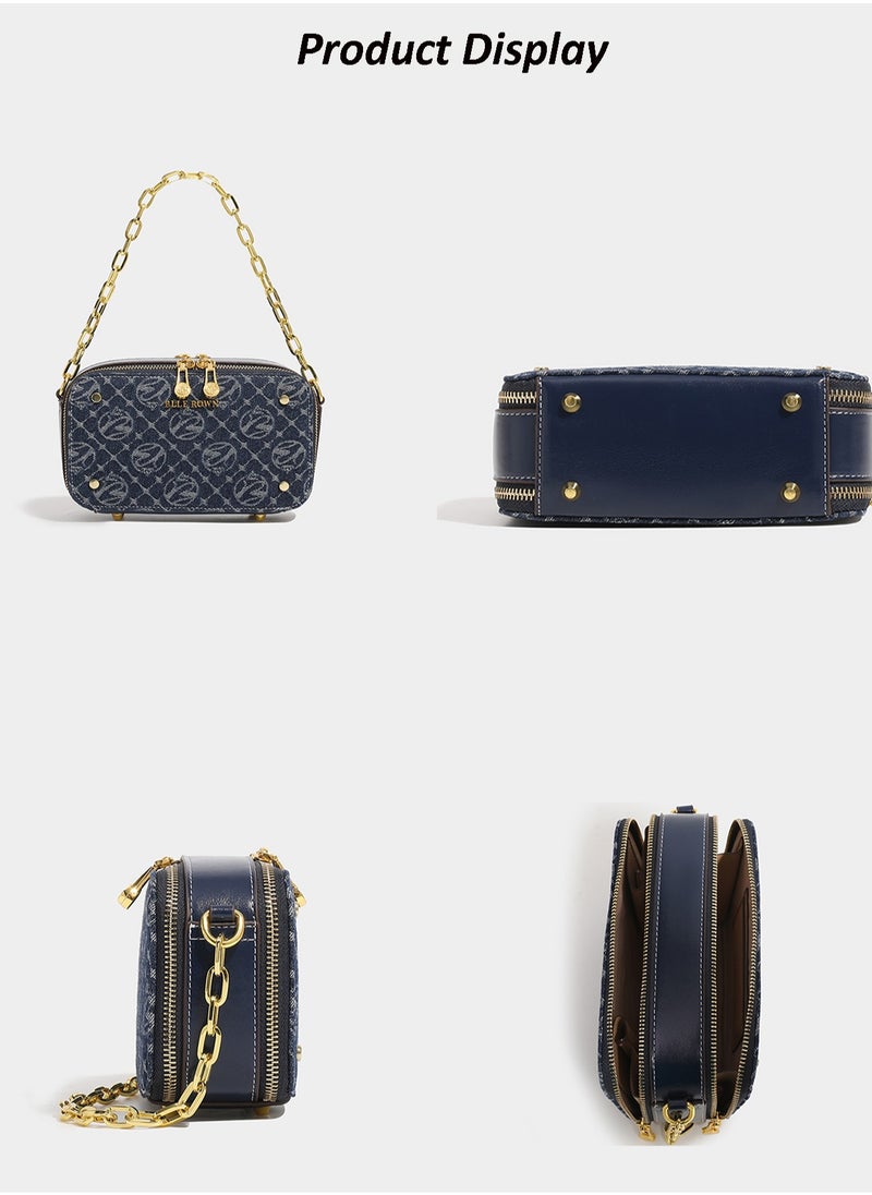 New Arrival Women's Luxury Handbags 2pcs Bag Set With Coin Purse Free Elegant Ladies Crossbody Bag Shoulder Bag Gifts For Women