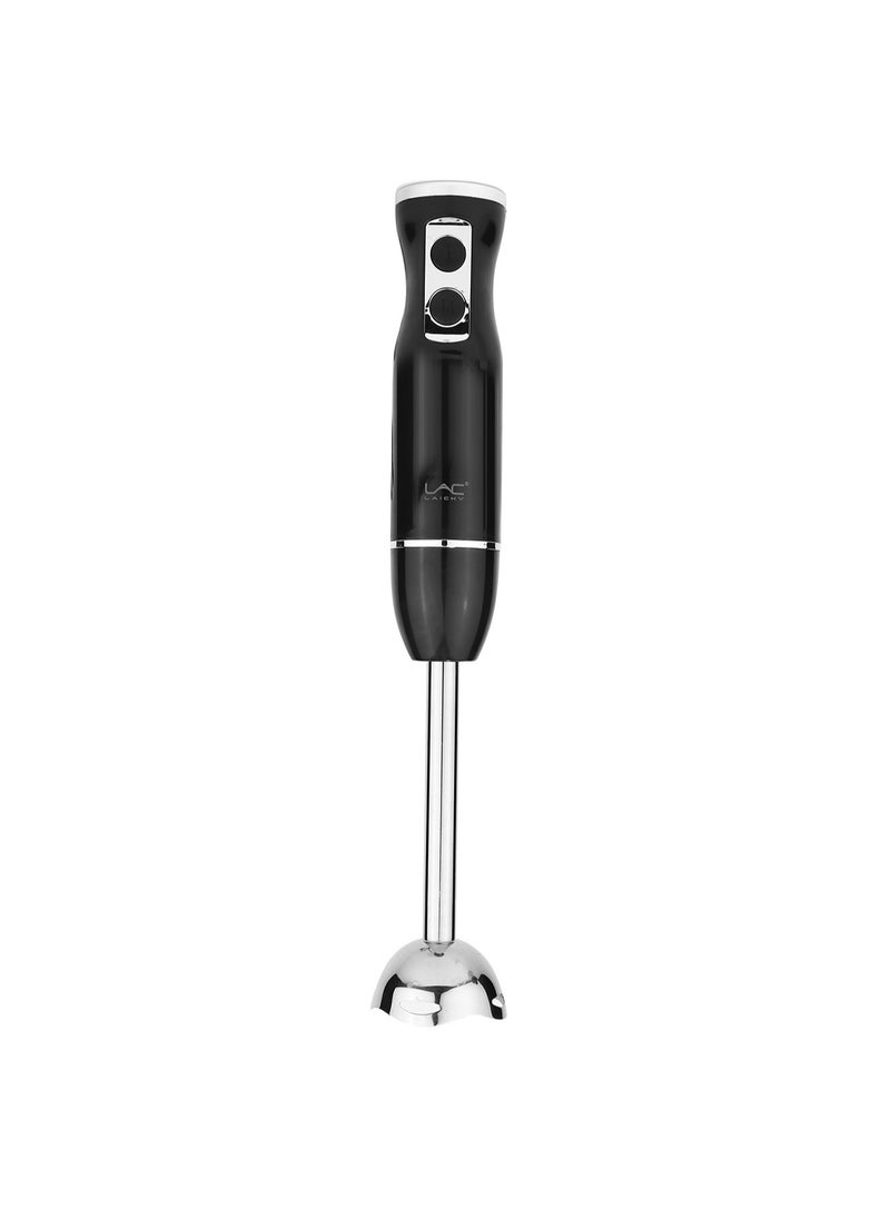 4 in 1 Blender, Hand Blender Electric 500W 2-Speed and Turbo Mode, Immersion Blender with 500ml Food Chopper, 600ml Container, Milk Frother, Egg Whisk, for Smoothie Sauces Food Soups