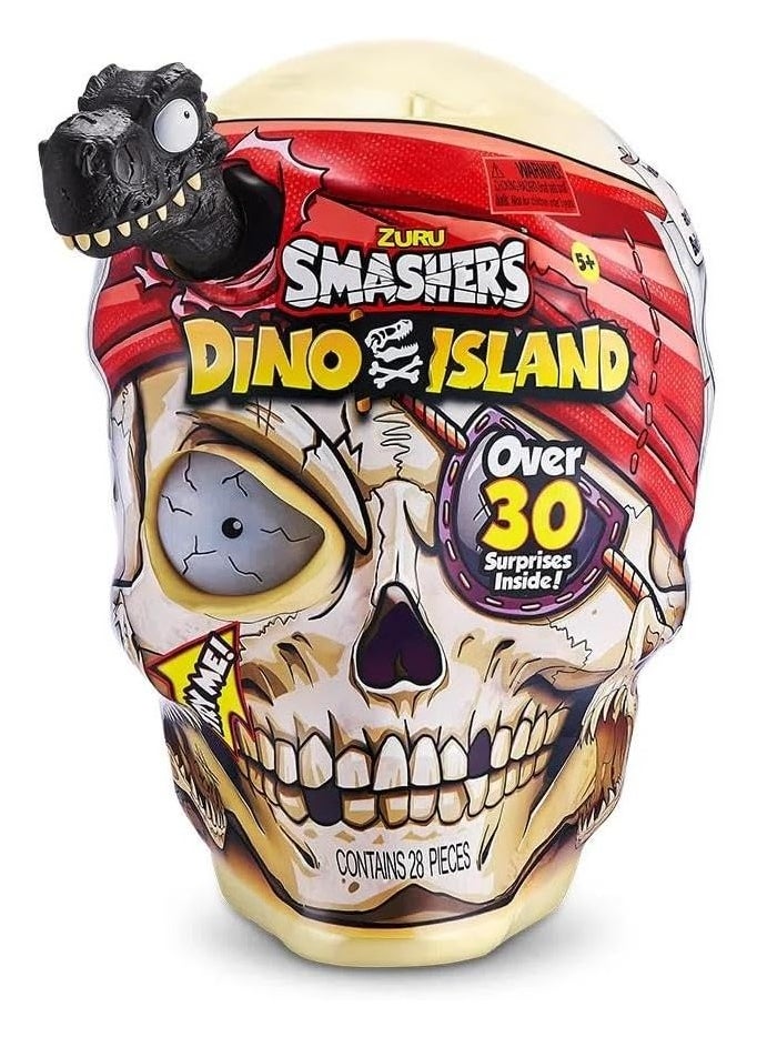 Giant Skull Dino Island S1 ZUR-7488 | Uncover Dino Treasures & Skull Surprises!