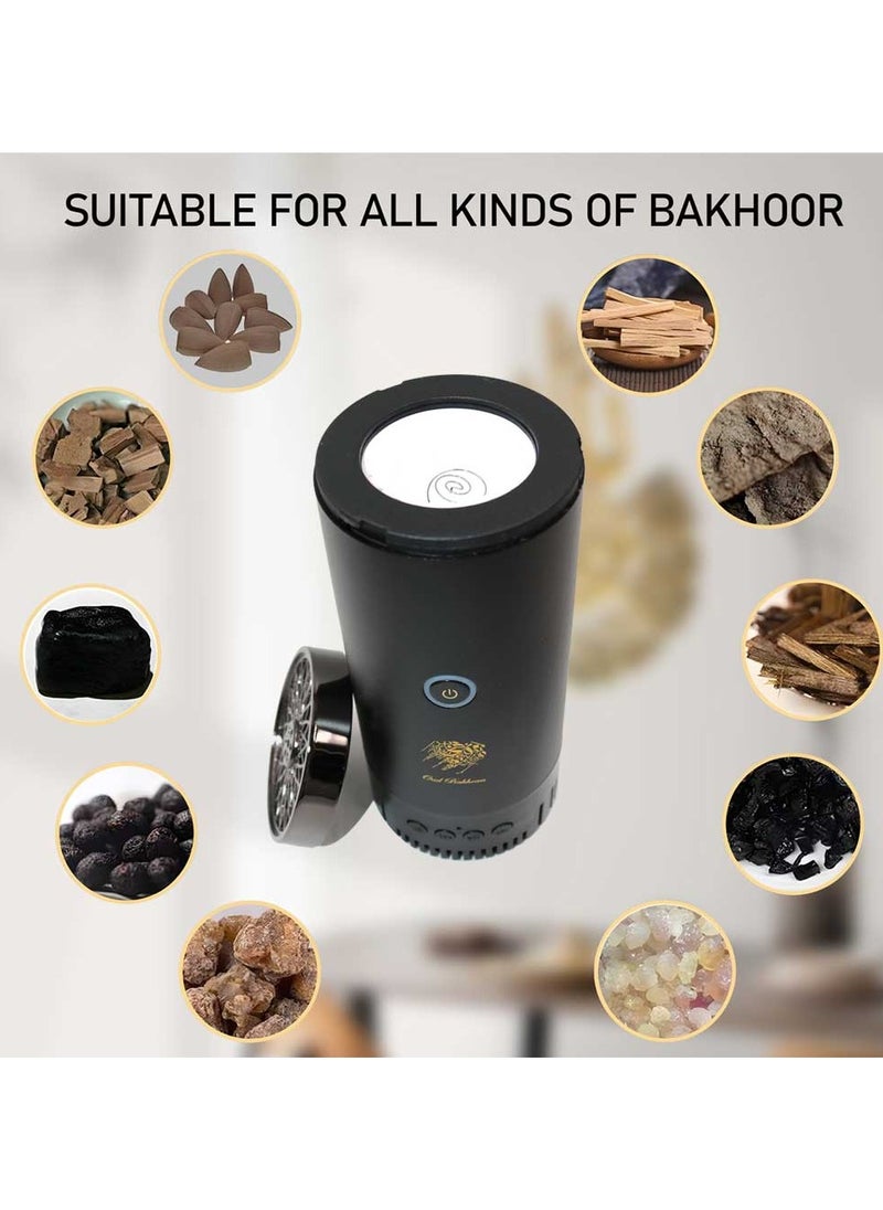 Rechargeable Bakhoor Incense Oud Burner with Full Quran Muslim Speaker Remote Control