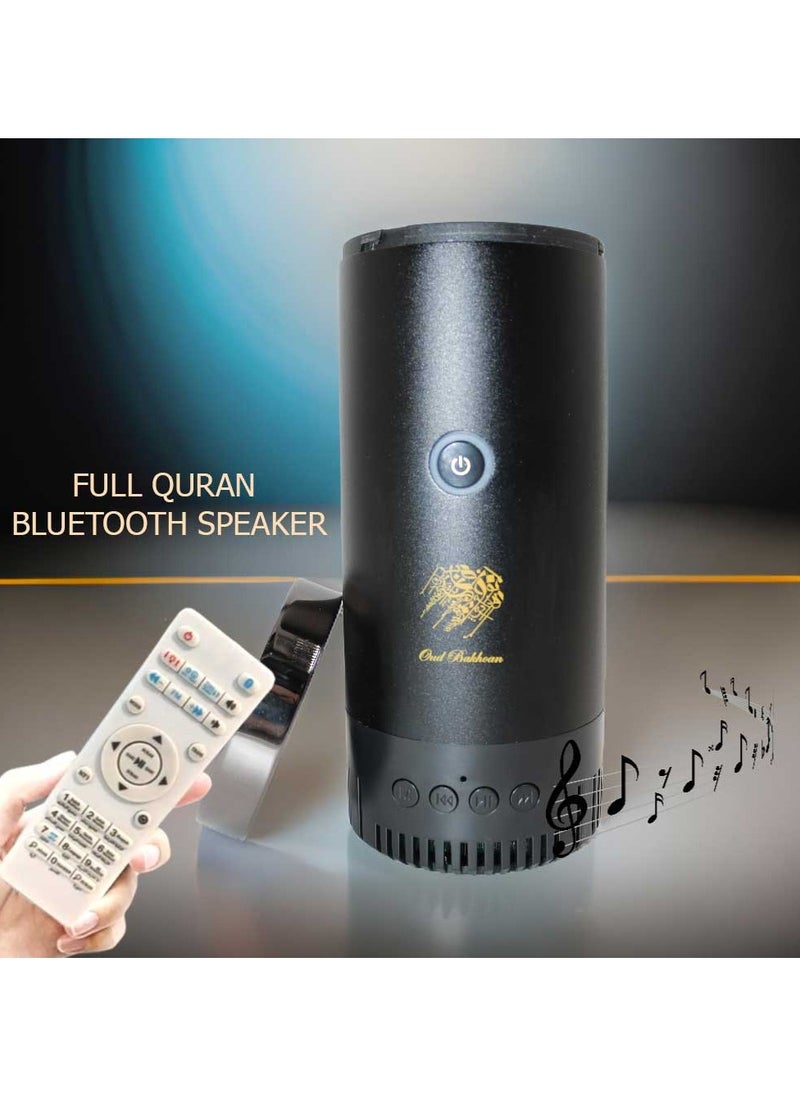 Rechargeable Bakhoor Incense Oud Burner with Full Quran Muslim Speaker Remote Control