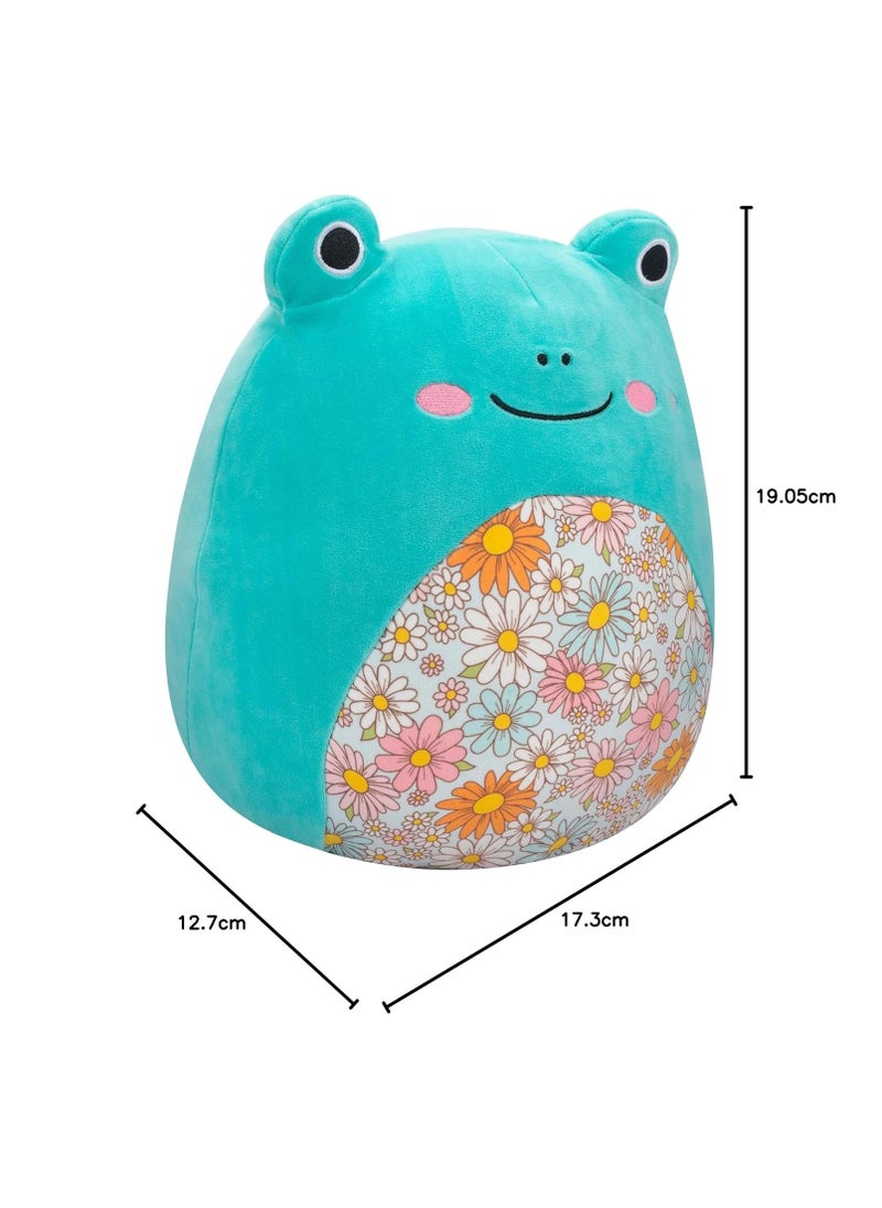 Squishmallow Robert Aqua Frog 7.5 Inches