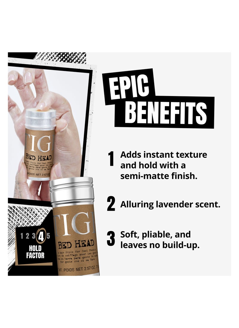 Men Hair Wax Stick For Cool People, For a Soft, Pliable Hold, Hair Styling Product With Beeswax