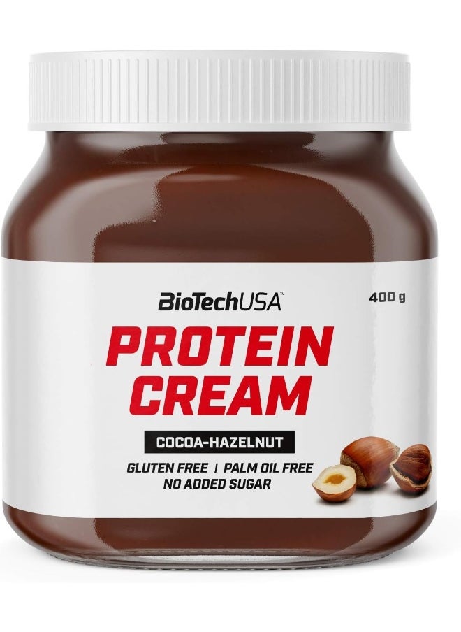 BioTechUSA Protein Cream, Cocoa-Hazelnut, 445 g