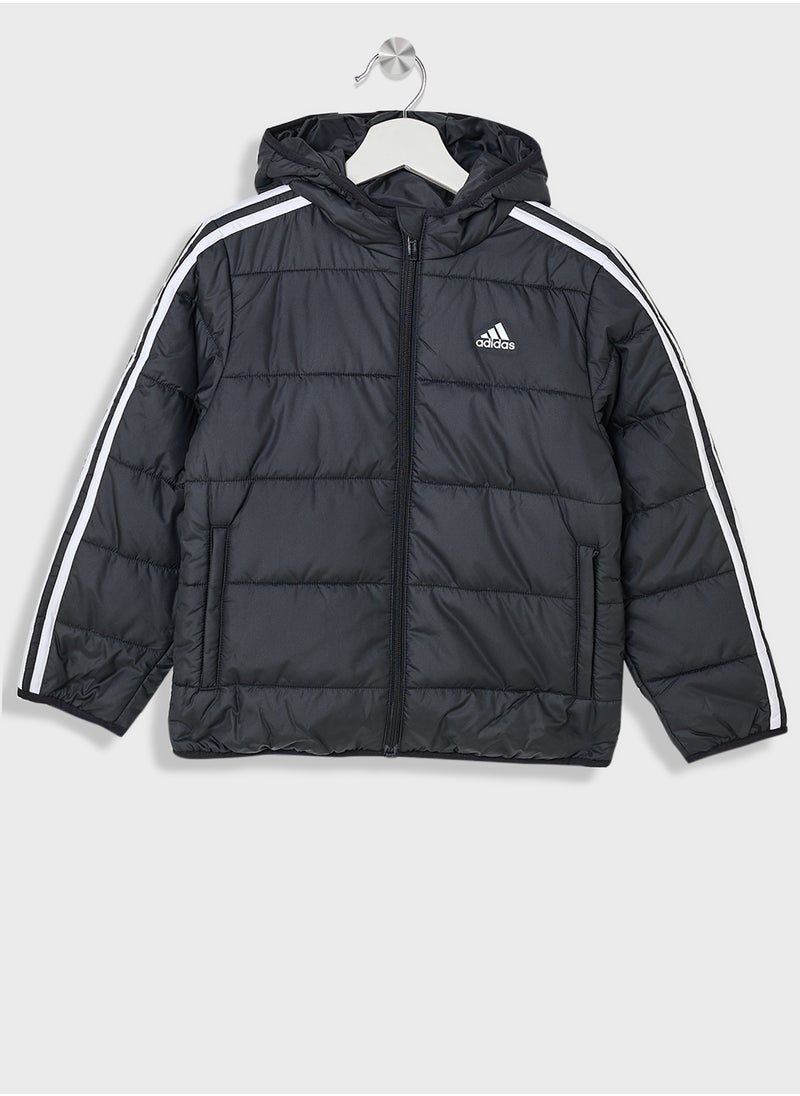 Youth 3 Stripes Essential Jacket