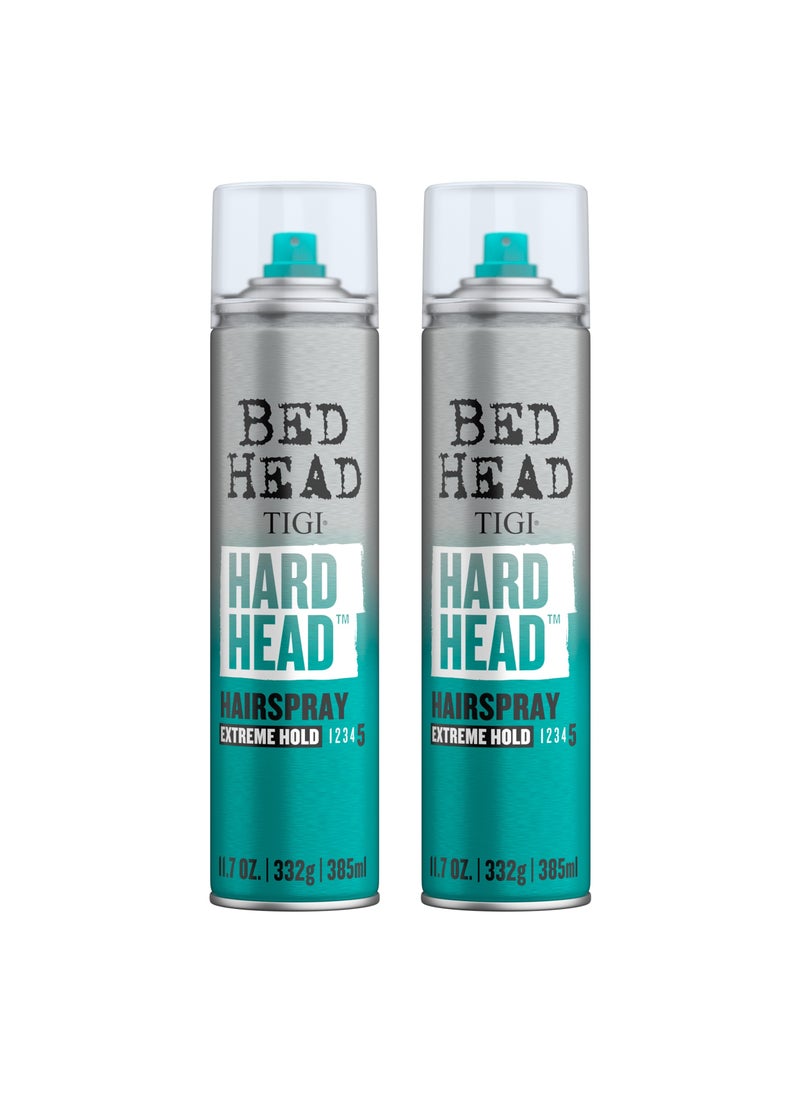 Hard Head Hairspray Extreme Hold - 2 Pack