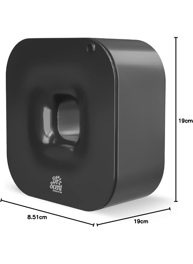 Dr Scent Breeze of Joy Diffuser Machine Scope - Coverage up to 200 Square Meters - Aromatherapy, Essential Oil and Fragrance Machine with Adjustable Settings (Black)