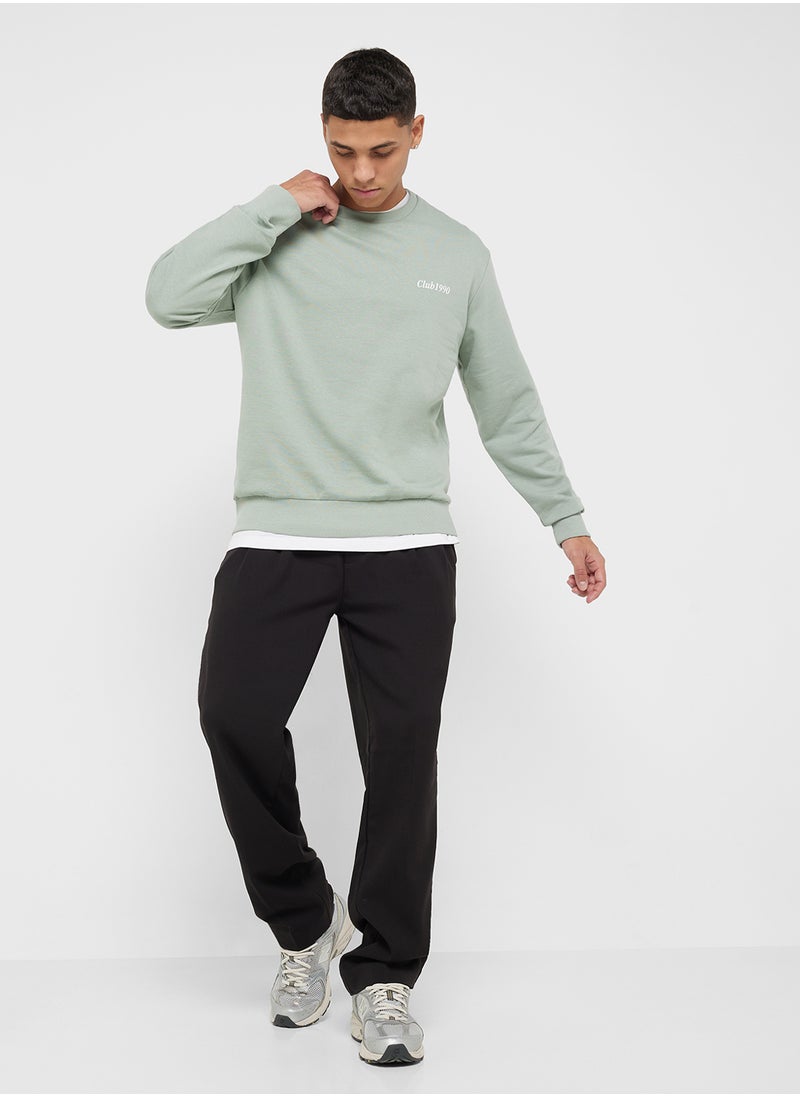 Logo Print Sweatshirt