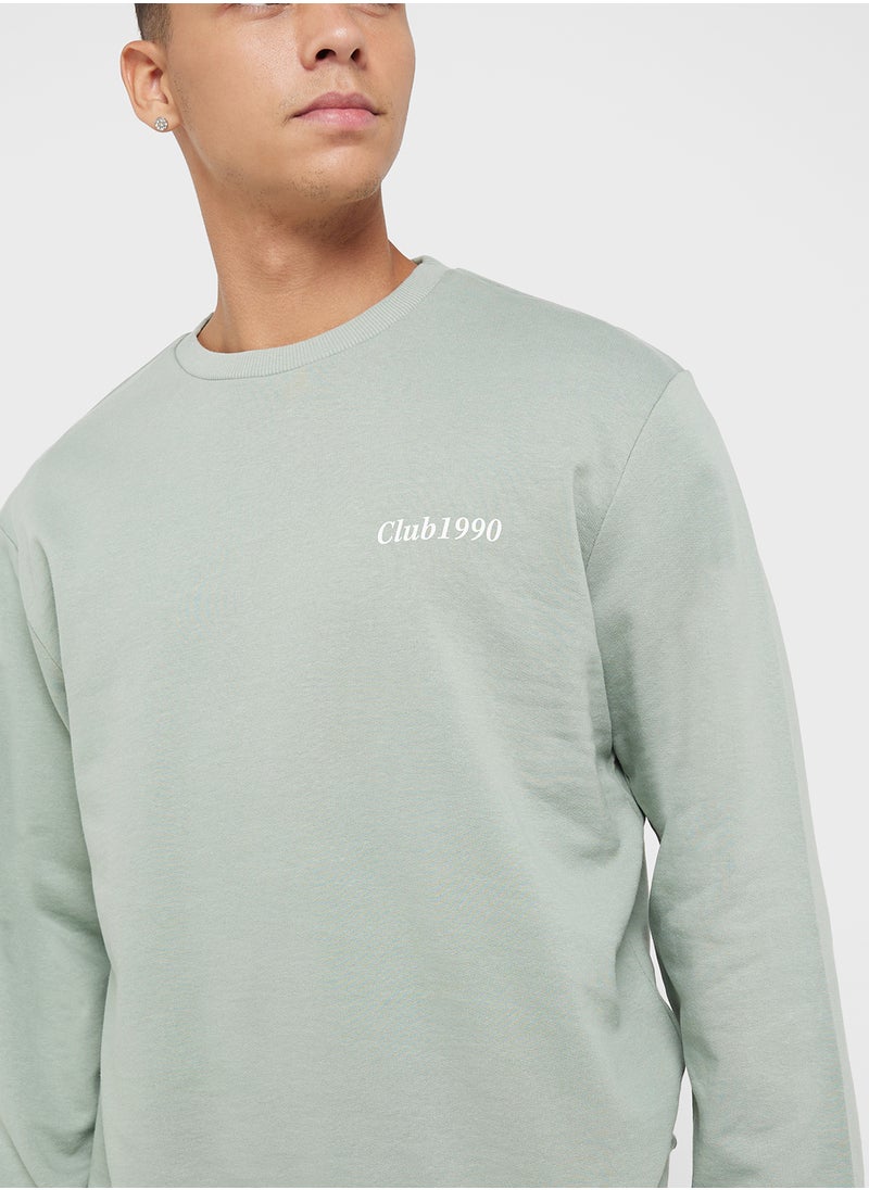 Logo Print Sweatshirt