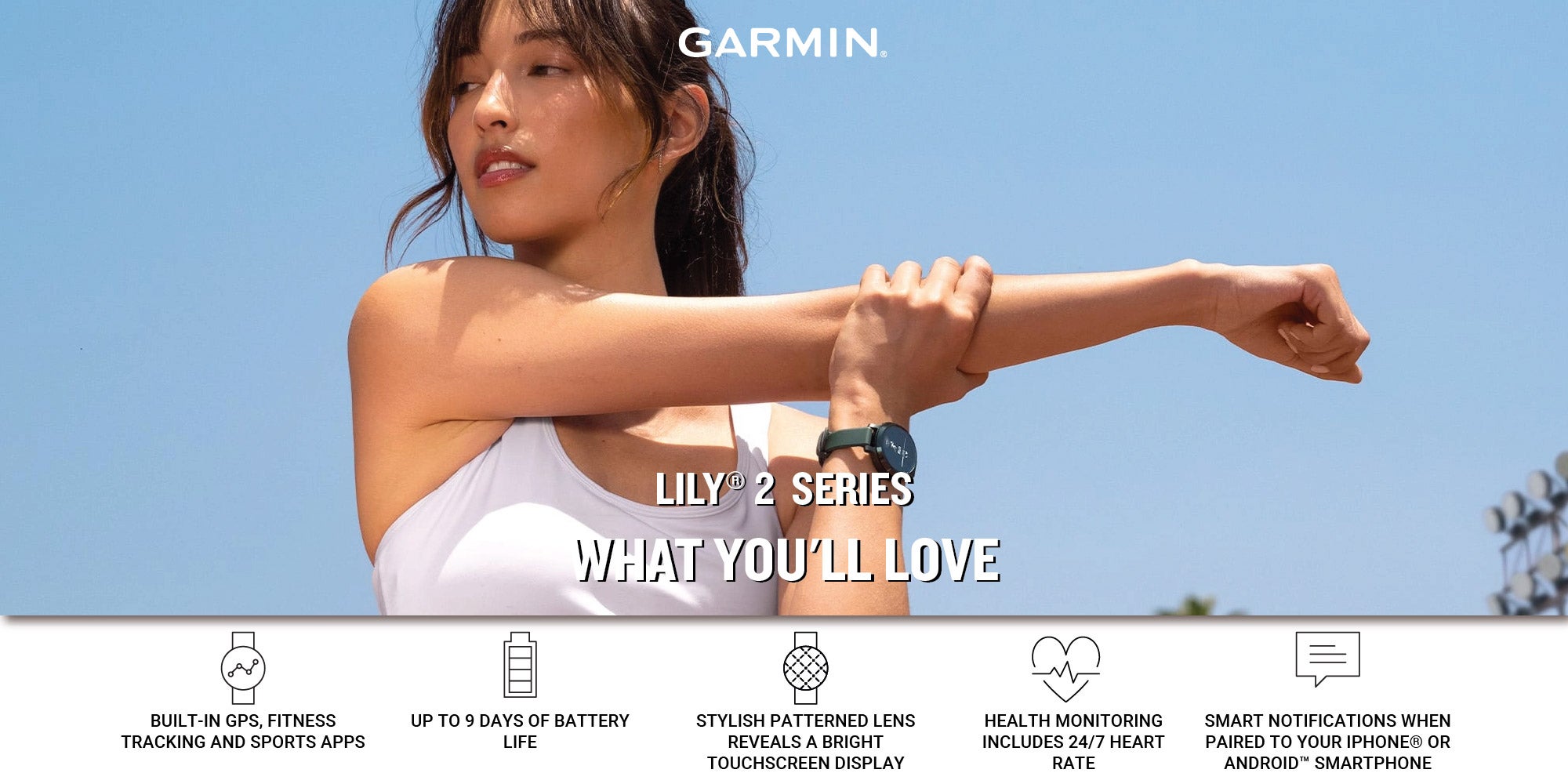 Lily 2 - 35.4 Mm - Up To 5 Days Of Battery Life - Lcd Display , Scratch Resistant, Corning® Gorilla® Glass 3, Heart Rate Monitor, Stress Tracking, Smart Notification, Built In Sports App, Ios And Android Compatible Cream Gold
