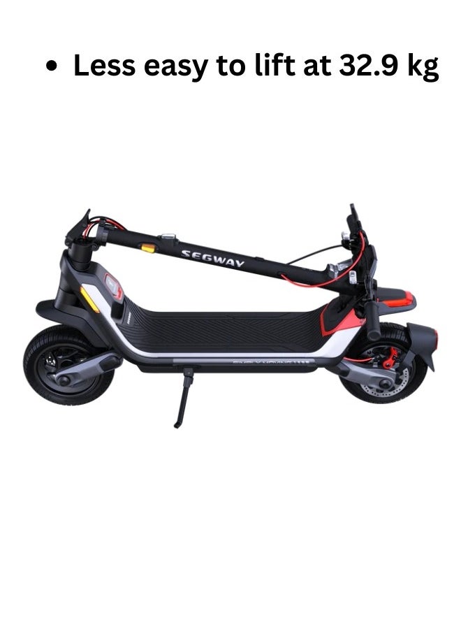 Electric Kick scooter P100Su  650W Motor, 100Km Range & 30Kmh, 10.5'' Tires, Dual Suspension & Brakes, W. Capacity 265Lbs, Commuter E Scooter For Adults