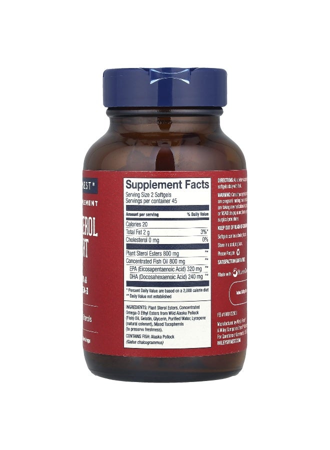 Cholesterol Support, 90 Softgels Packaging May Vary