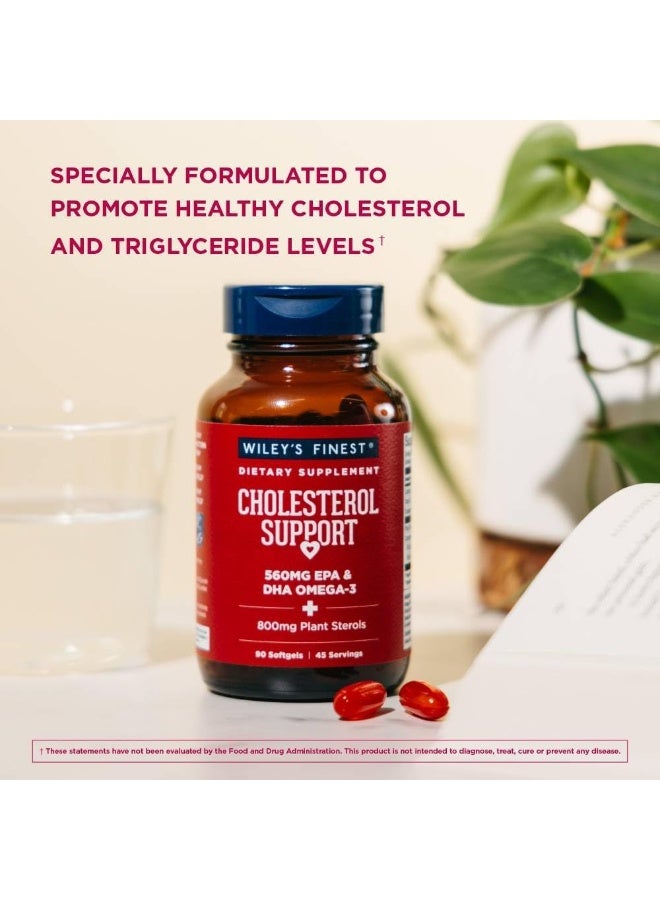 Cholesterol Support, 90 Softgels Packaging May Vary
